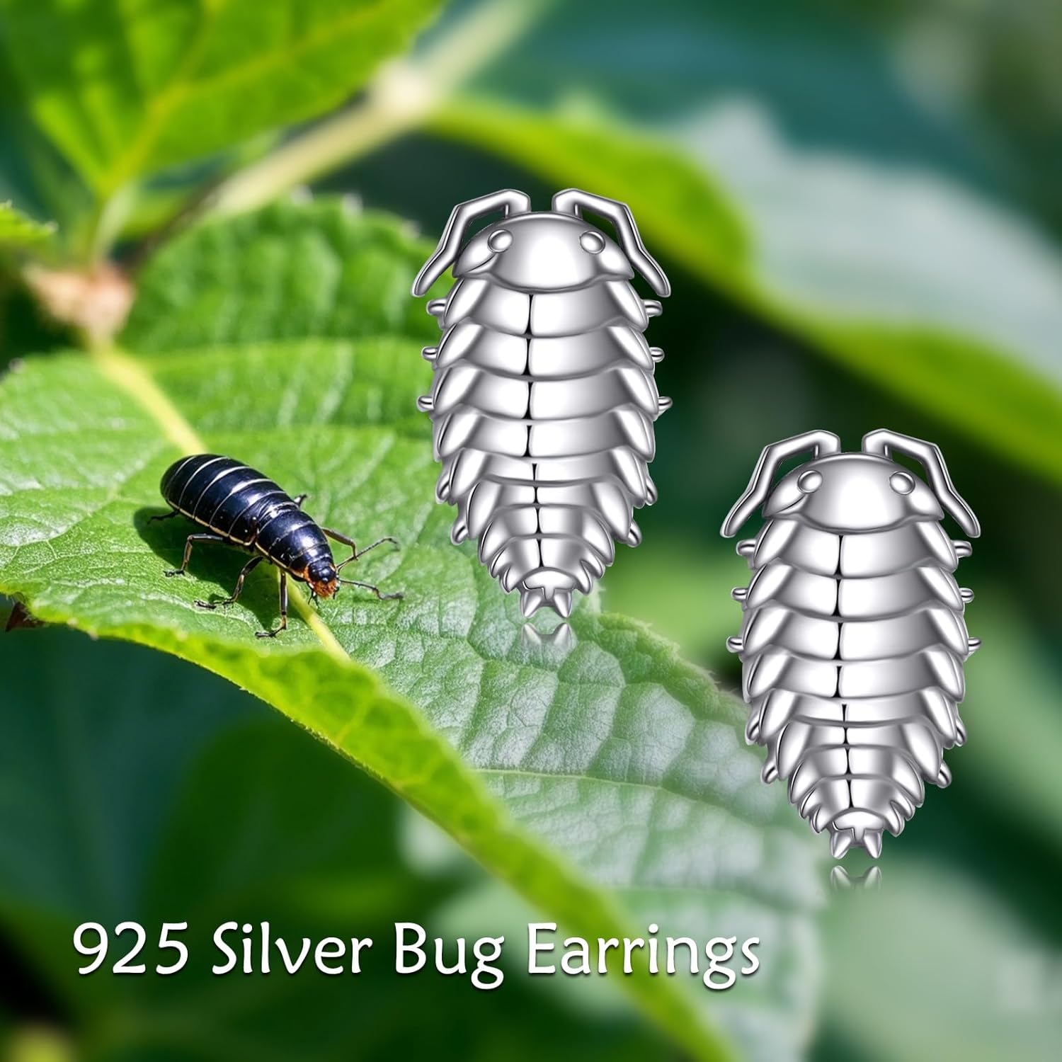 Duck/Chicken/Dragonfly/Elephant/Dinosaur/Unicorn/Horse/Rabbit/Hammerhead Shark/Frog/Fox/Bug Stud Earrings S925 Sterling Silver Animal Jewelry Gifts for Women - Image 3