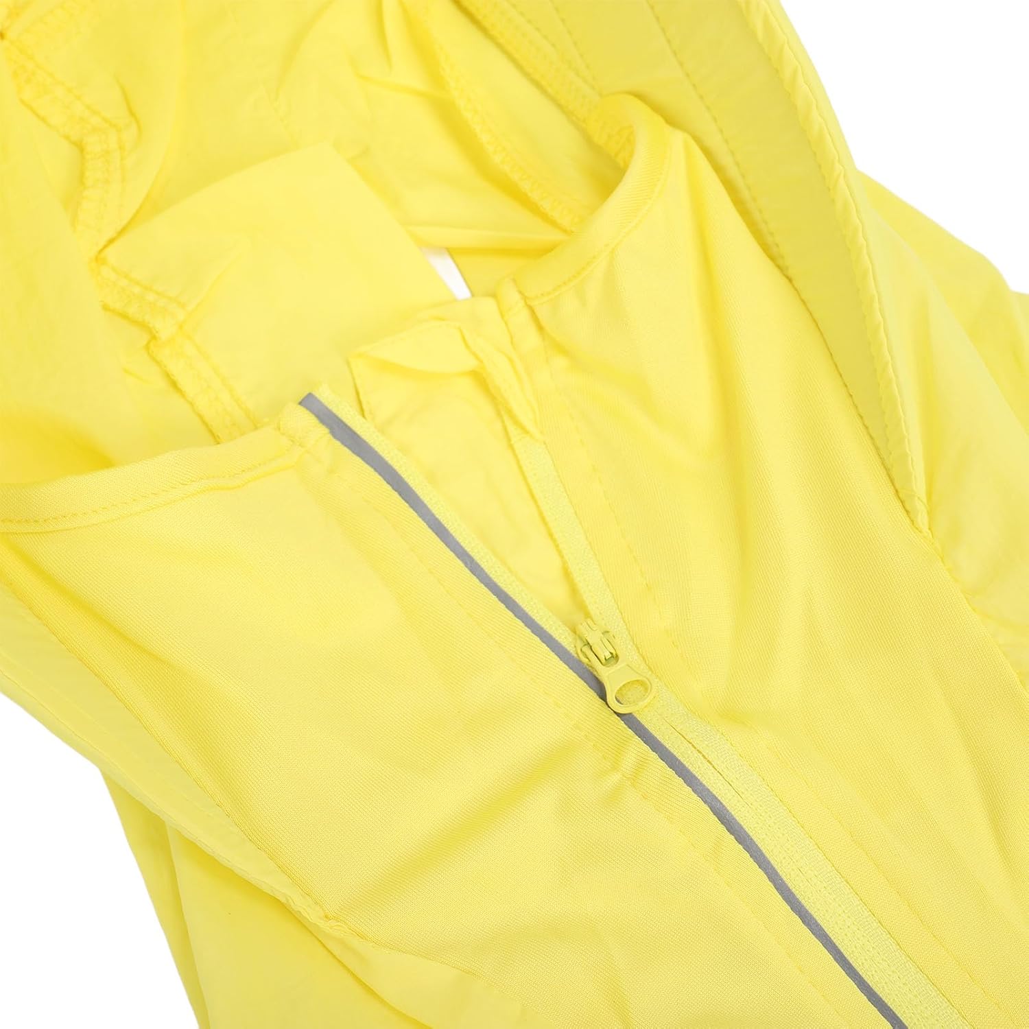 Marhynchus Dual Cooling Fan Air Conditioning Jacket, Yellow Polyester Cooling Clothing for Women, Ideal for Outdoor Gardening and Work (XL)