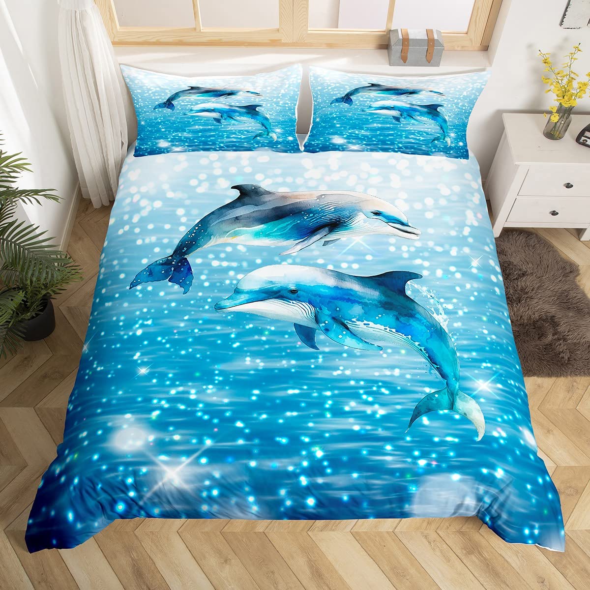 Parure couette océan scintillante pour illuminer votre chambre