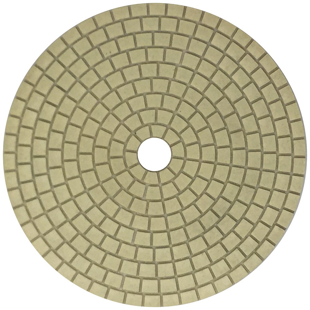 7 Inch Diamante Italia Wet Granite Polishing Pads - 800 Grit