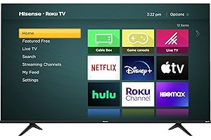 50-Inch Class Hisense Smart TV: Unparalleled 4K HDR Experience with Alexa Compatibility