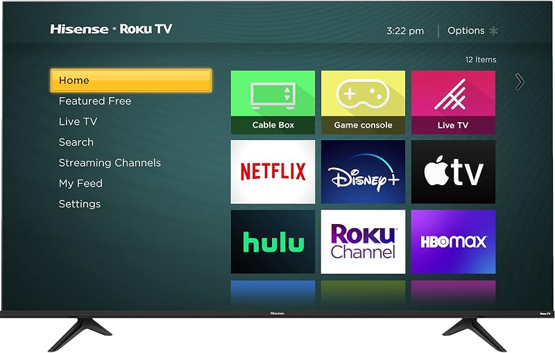 Hisense Smart TV Roku 4K UHD Clase R6090G de 43 pulgadas con compatibilidad con Alexa (43R6090G, modelo 2020)