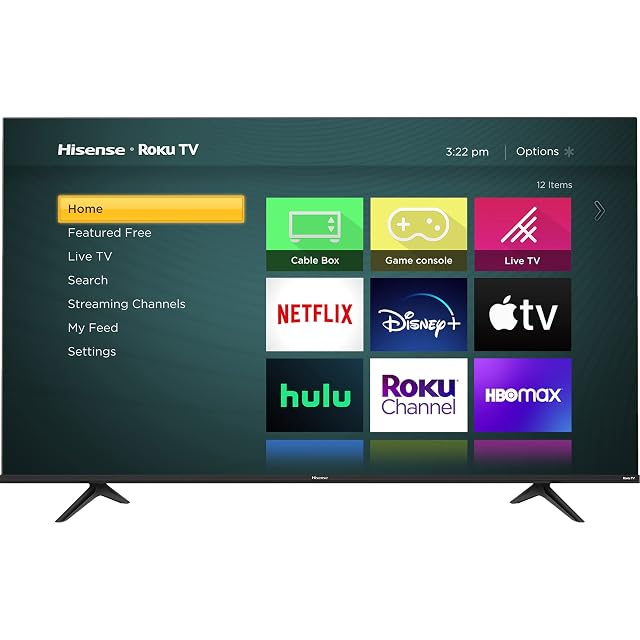 Hisense 50-Inch Class R6090G Roku 4K UHD Smart TV with Alexa Compatibility 50R6090G 2020 Model