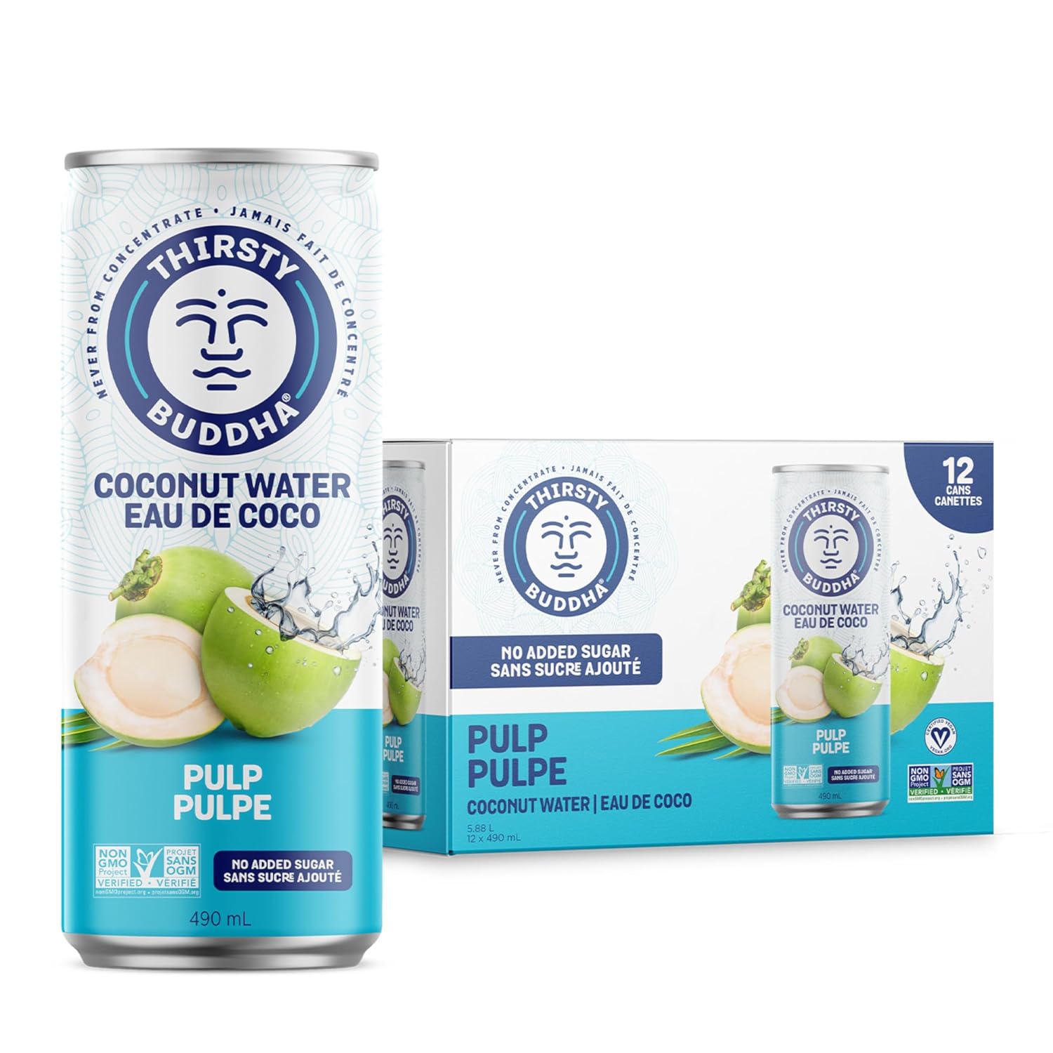 THIRSTY BUDDHA Coconut Water Pure Coconut Water Premium Coconut Water