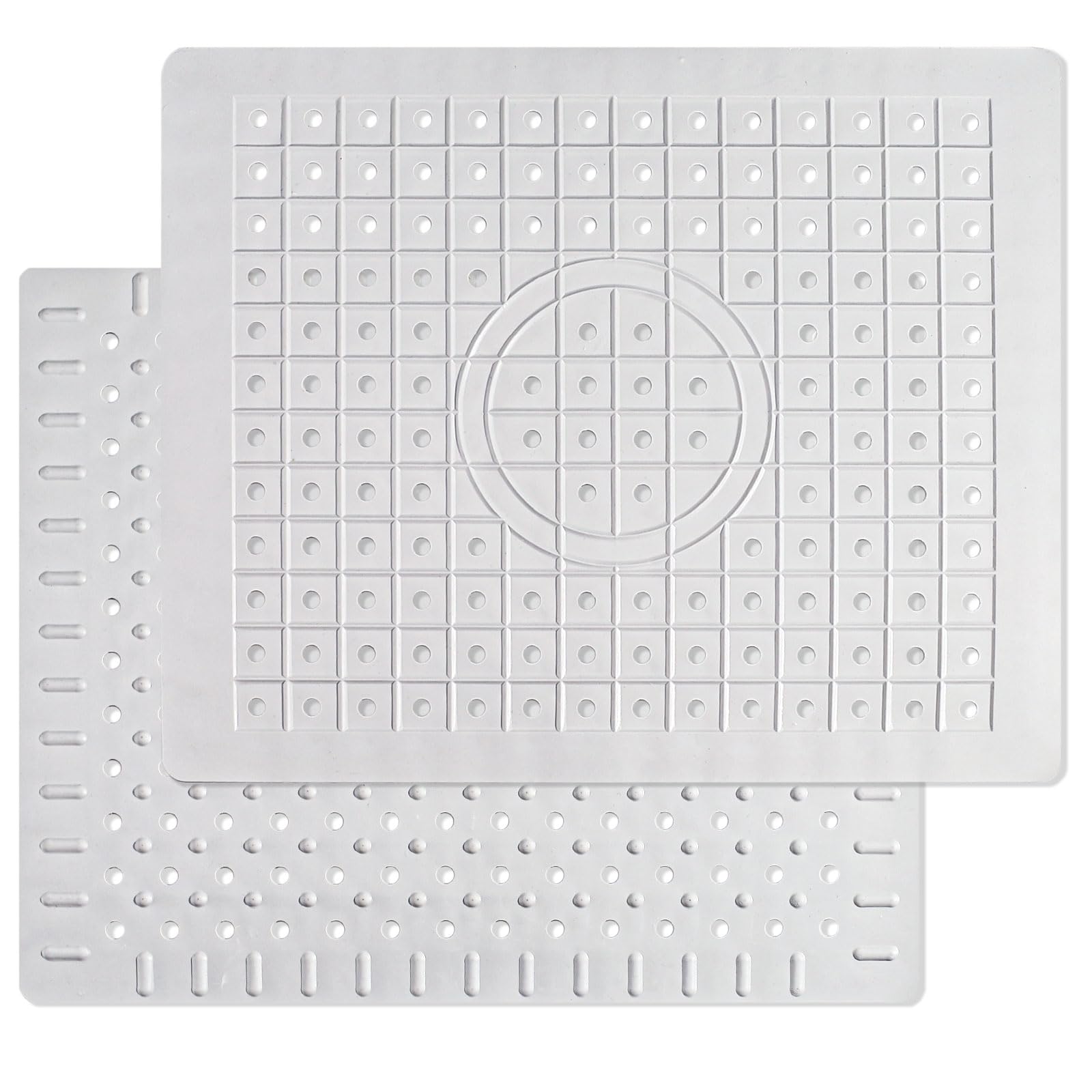 Kitchen Sink Mat, Drain Mat, Sink Protector Mats for Bottom of Kitchen Sink, Fast Draining Sink Mats with Grid, Dish Drying Mat
