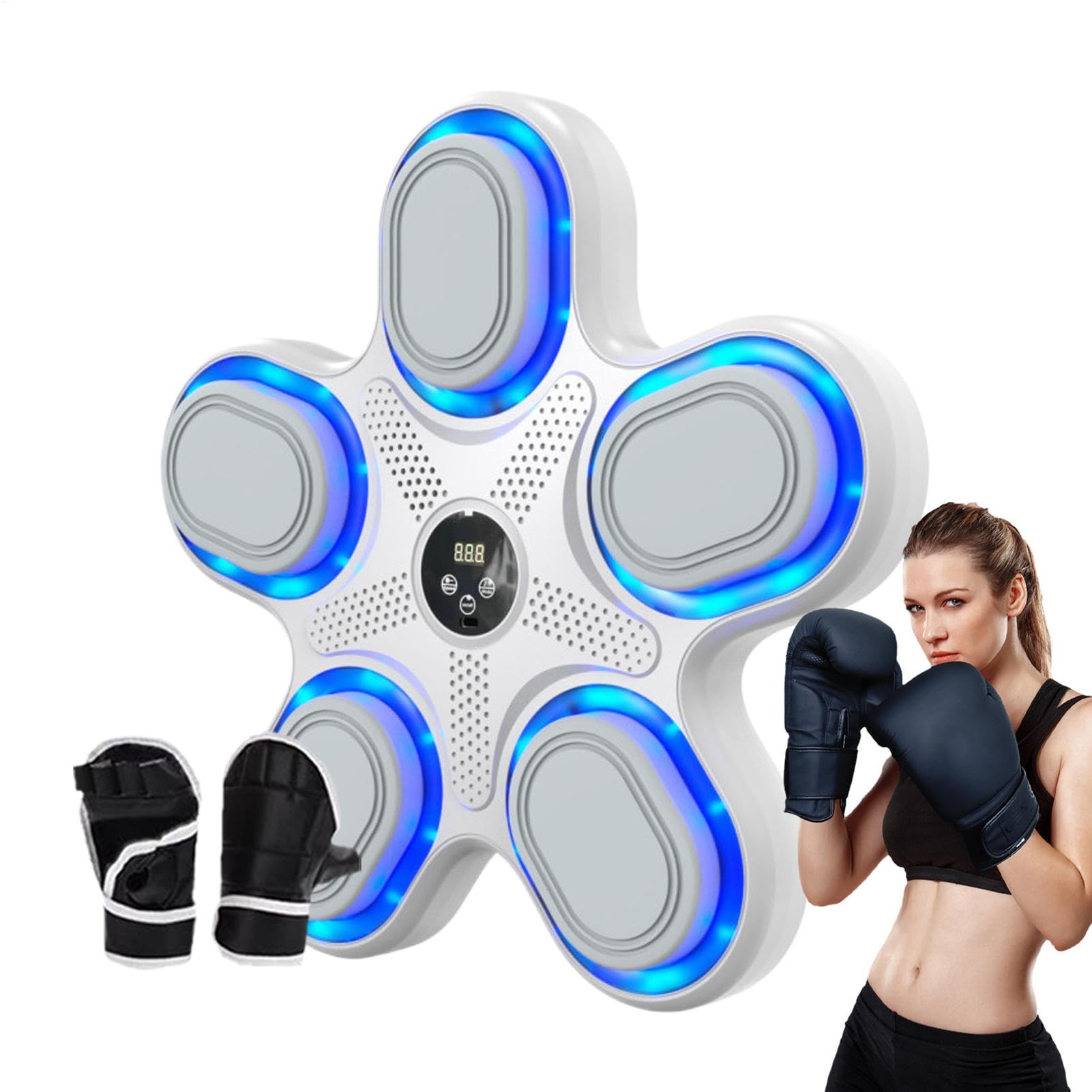 Muzyczna maszyna bokserska, maszyna do boksu, maszyna do wykrawania skrzynek ściennych, bezprzewodowe wyposażenie bokserskie do studia fitness, inteligentny przyrząd treningowy do treningu udaru