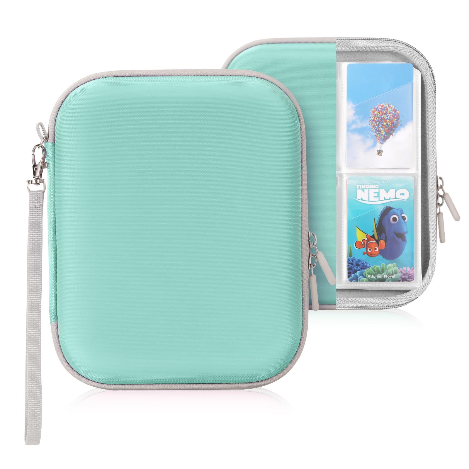 EUGOOCX Portable Card Holder Case for Yoto Cards Double-Sided Binders Holds up to 120 Audiobook Cards