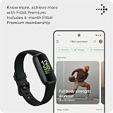 Google Fitbit Inspire 3 Activity Tracker with 6-months Premium Membership Included, up to 10 days battery life and Daily Readiness Score, Black/Midnight Zen - 9
