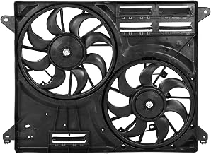 SCITOO Dual Radiator Condenser Cooling Fan for 2015-2020 for Ford Edge 2.0L 2015-2018 2021 for Ford Edge 2.7L 2015-2018 for Ford Edge 3.5L 2016-2018 for Lincoln MKX 2.7L fit 623670