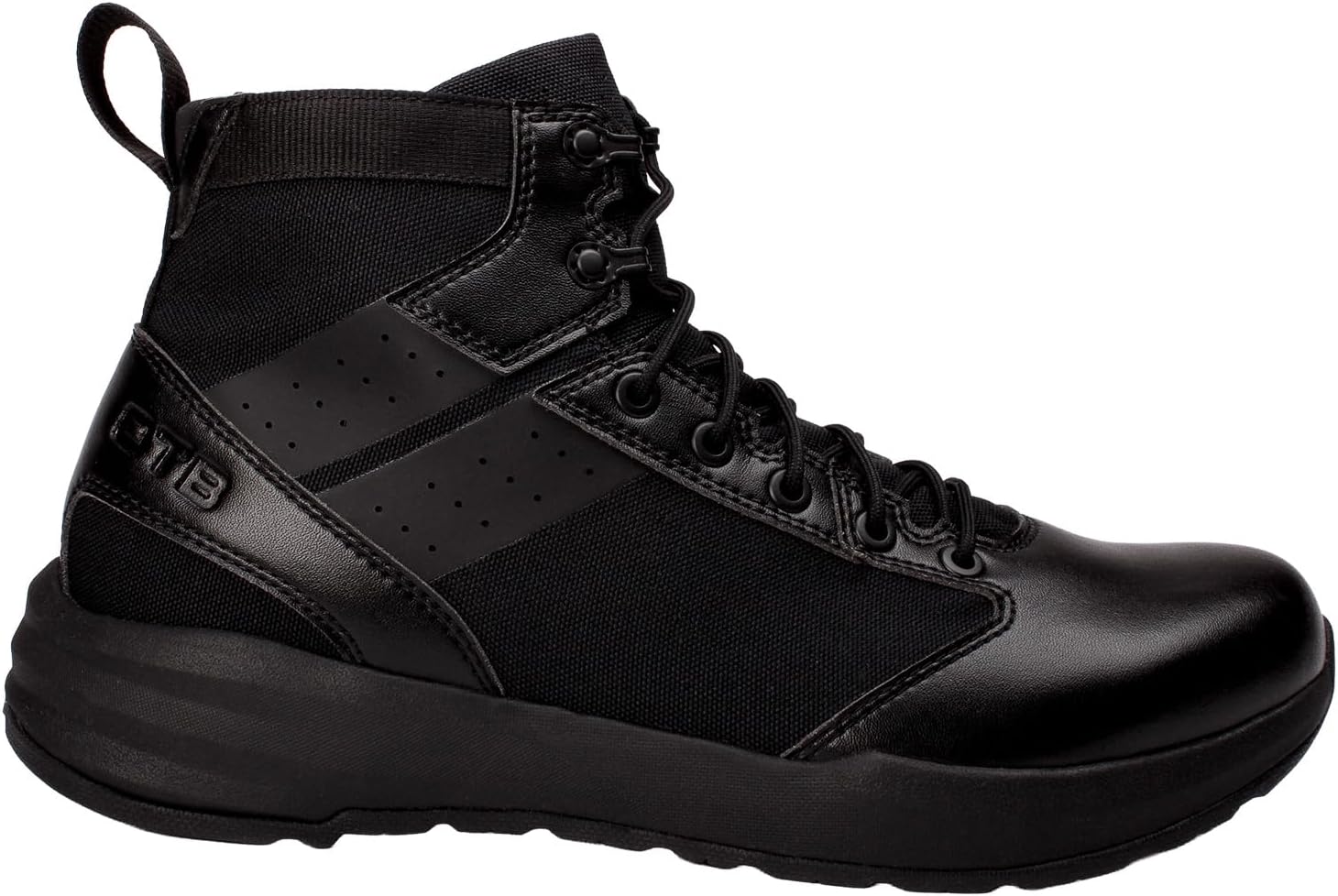 Fusion 6-Inch Tactical Boot, Law Enforcement & Military-Grade Combat Boot with Slip-Resistant Outsole, Lightweight, Protective Performance Footwear, Black - Image 2