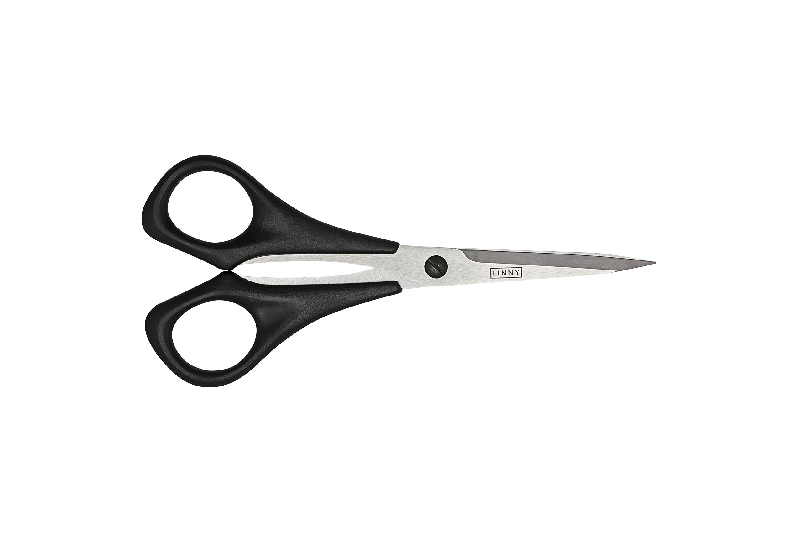 Kretzer Finny Classic 760213-l 5.0"/ 13cm - Embroidery/Rubber/Silhouette/Thread/Weaver's Scissors, Left-handed