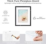 Axeman 5x7 Picture Frame - Solid Oak Wood 5''x7'' Frame With Mat For 4x6 | 5 x 7 Photo Frame Wood Picture Frame 5 By 7 Hanging Hardware Included, Black