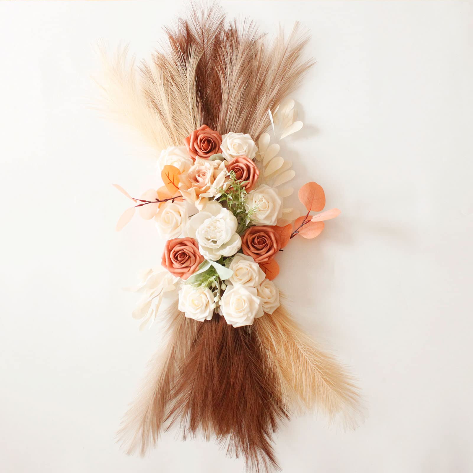 Amazon.com: Artificial Rose Flower Swag, Bohemian Style Wedding 