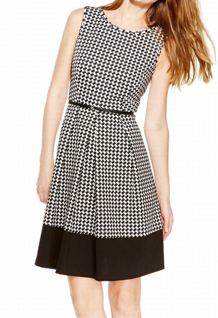 Calvin Klein Womens Sleeveless Fit And Flare Dress | Desertcart Aruba