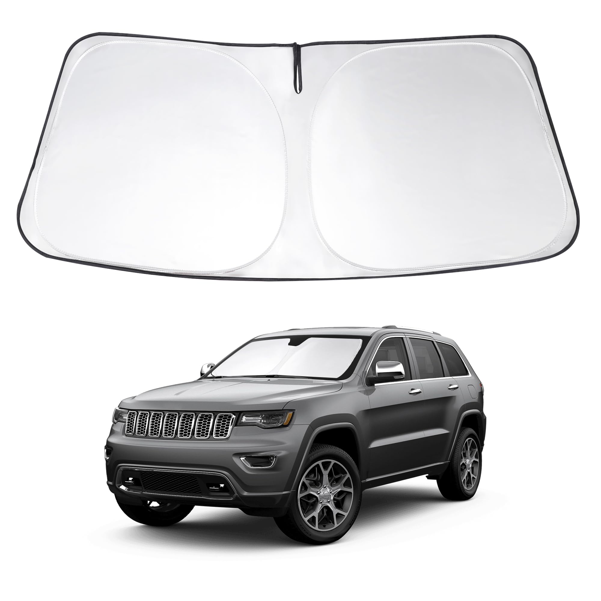 Windshield Sun Shade Sunshade for 2011-2026 Jeep Grand Cherokee