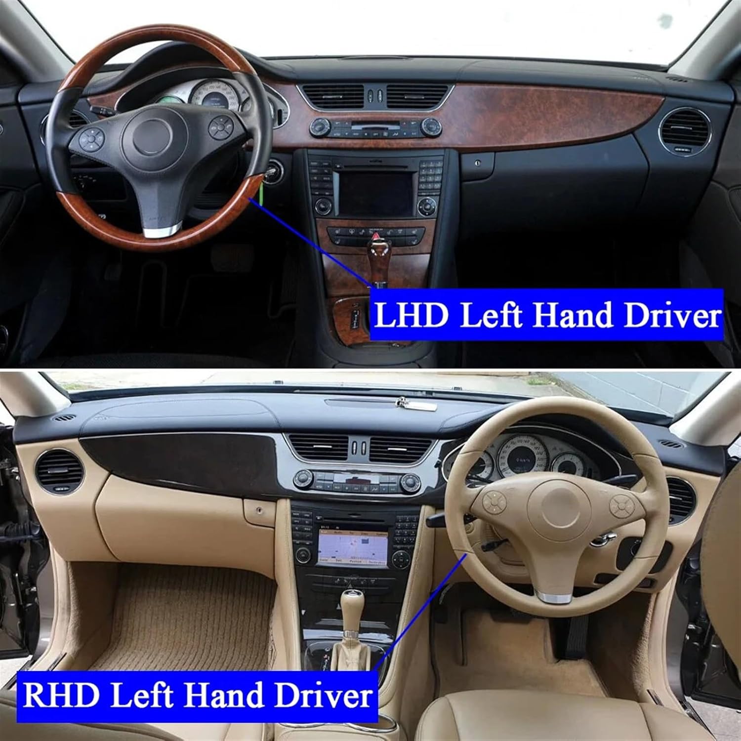 Compatible for Benz CLS W219 Car Center Dashboard Middle AC Heater Air Vent Grille Outlet Cover CLS55 CLS63 CLS350 CLS500 CLS550 2006-2011