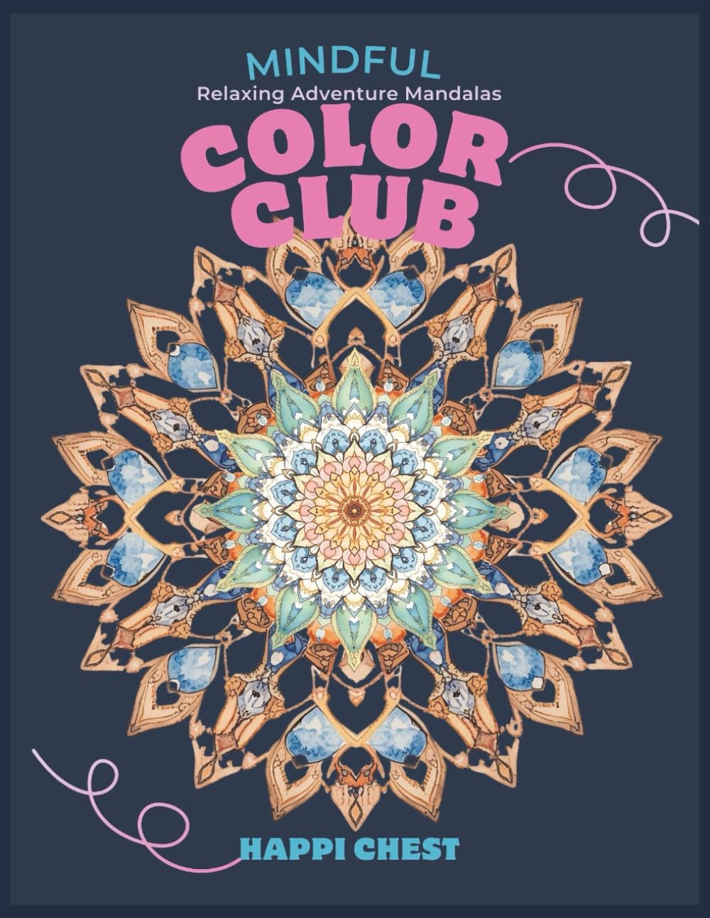 ColorClub: Mandalas Relaxing Adventure Holiday Zodiac: A Festive Mandala Coloring Journey with Holiday & Zodiac Designs