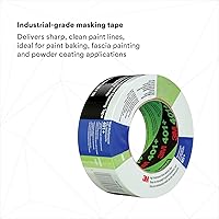 Vista 2 de 3M 401+ Scotch Cinta adhesiva verde de alto rendimiento: 2 pulgadas (1.890 in real) x 60 yardas (verde)
