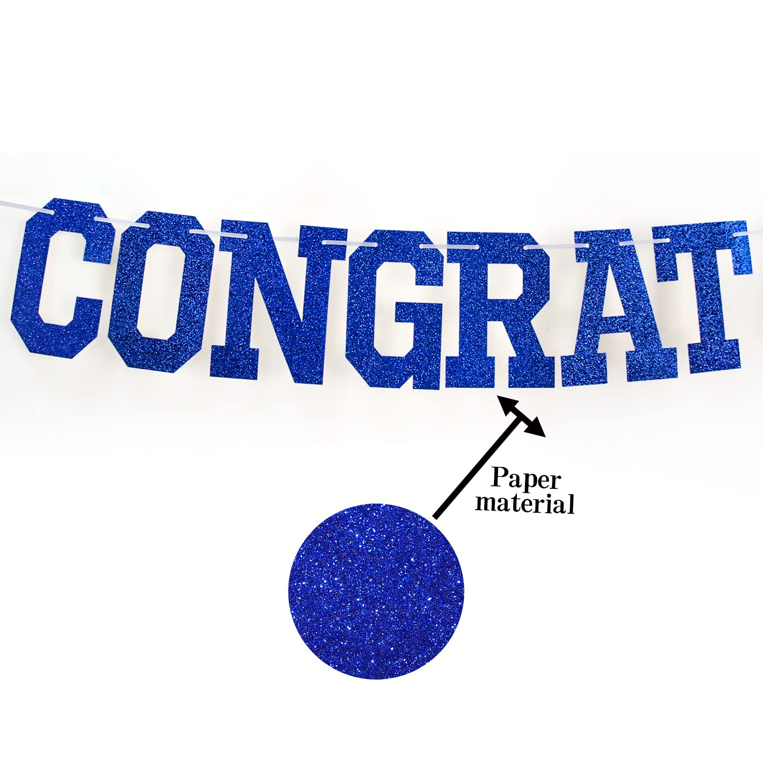 Abschluss-Party-Deko – 18-teiliges Set Mit 'Congratulations Grad' Banner, Girlande, Pompons & Laternen