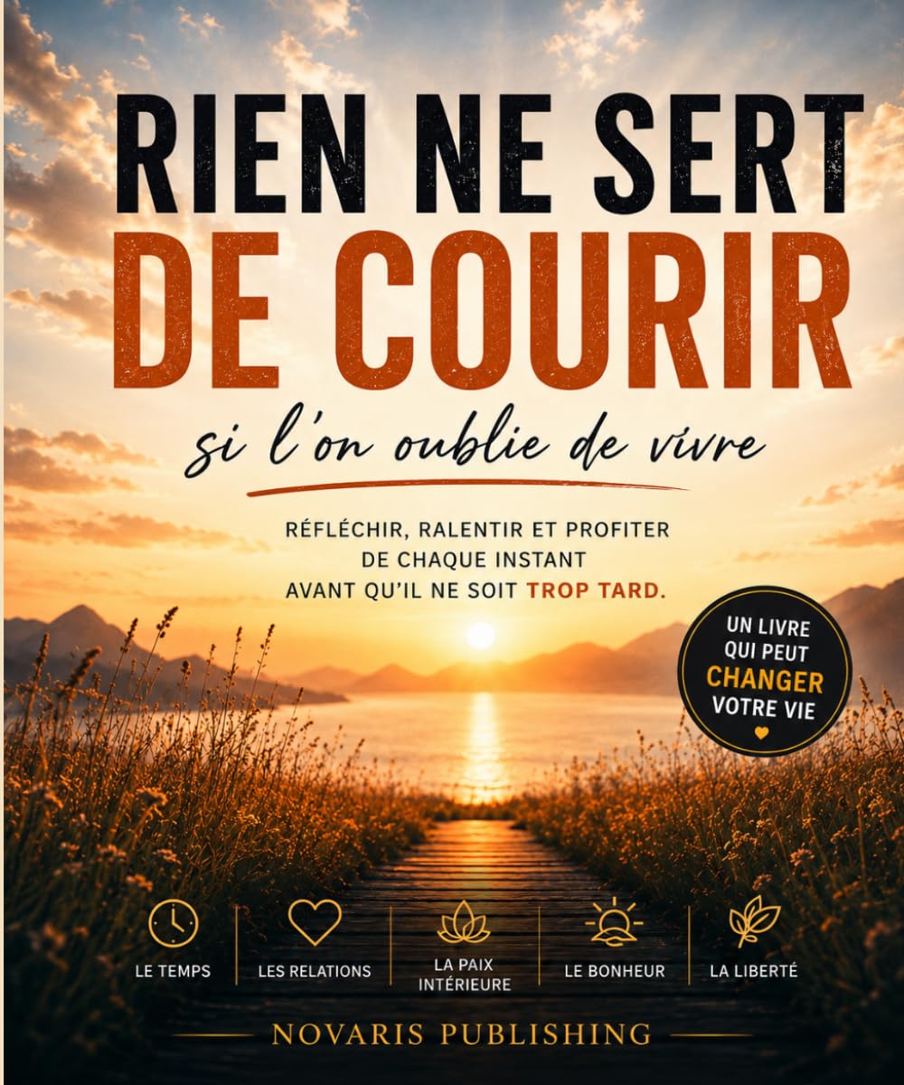 Rien ne sert de courir: si l’on oublie de vivre