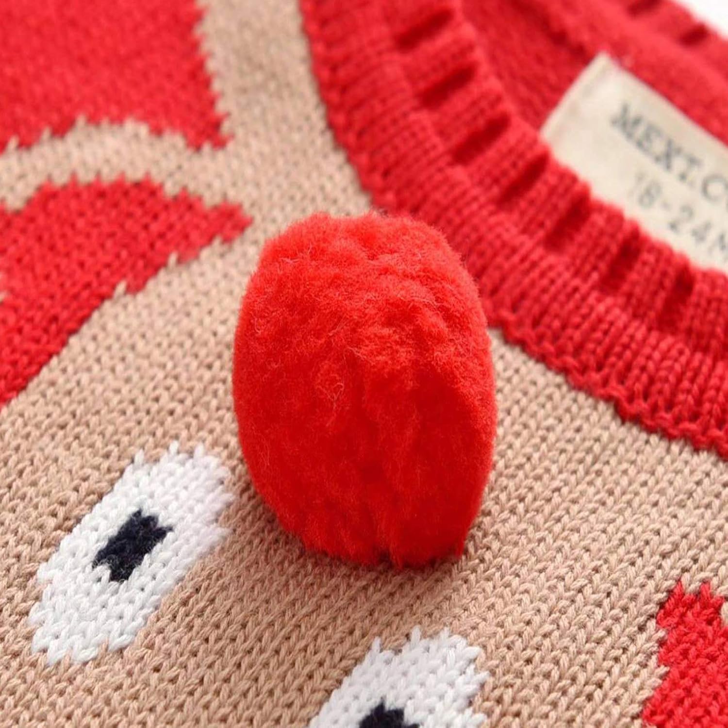 Kids Toddler Baby Girl Boy Knit Crewneck Sweater Cotton Pullover Sweatshirt Tops Warm Fall Winter Clothes - Image 4