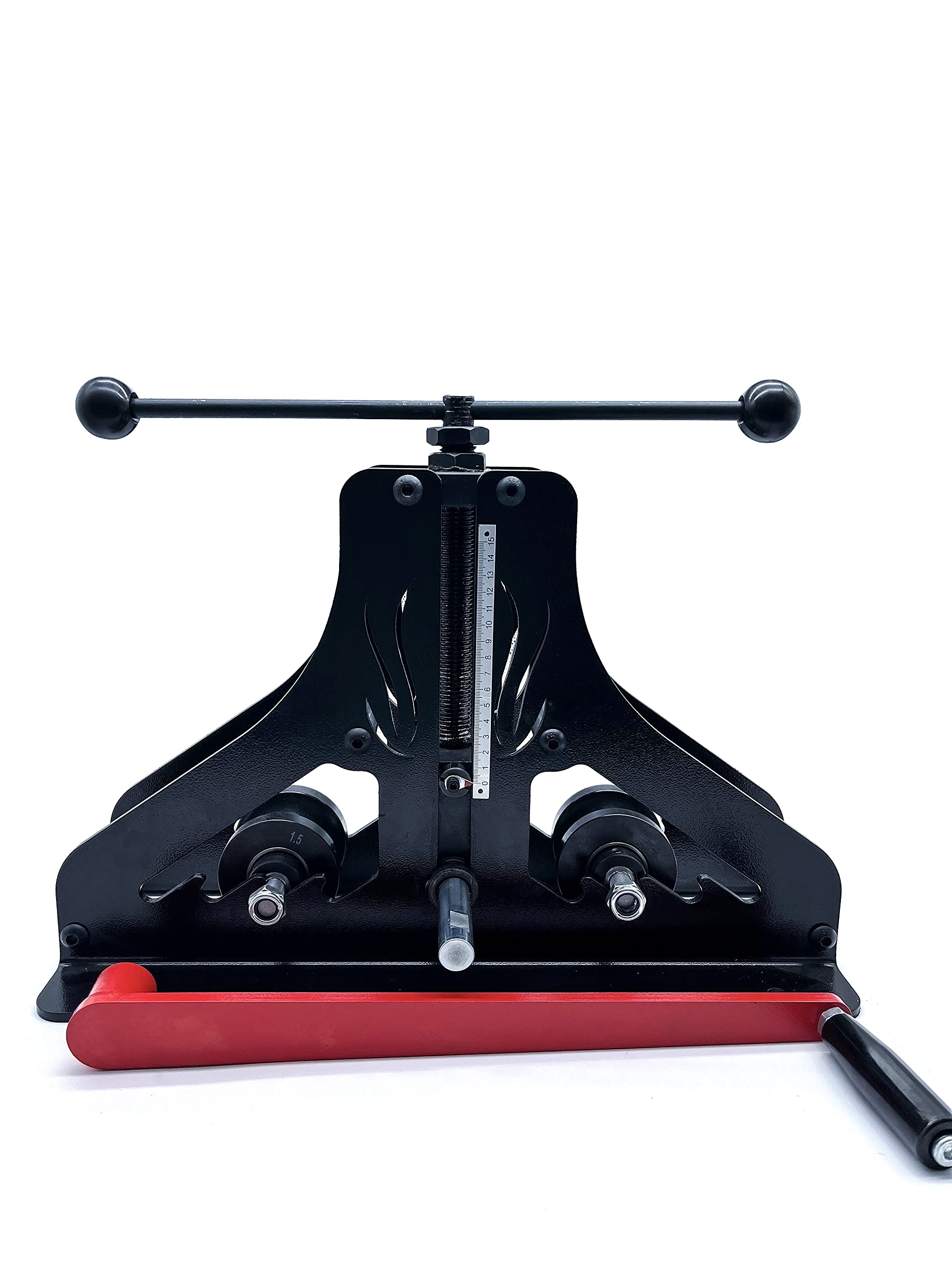 Manual Tube Pipe Roller Bender, High Precision Tubing Pipe Bender, one set of 1-1/2