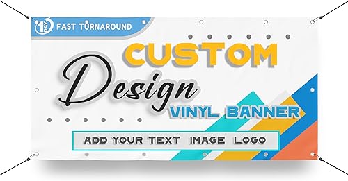 Banners y carteles de vinilo personalizablespancartas personalizables a todo color de 13 onzas para eventos de interiores y exteriorespancartas