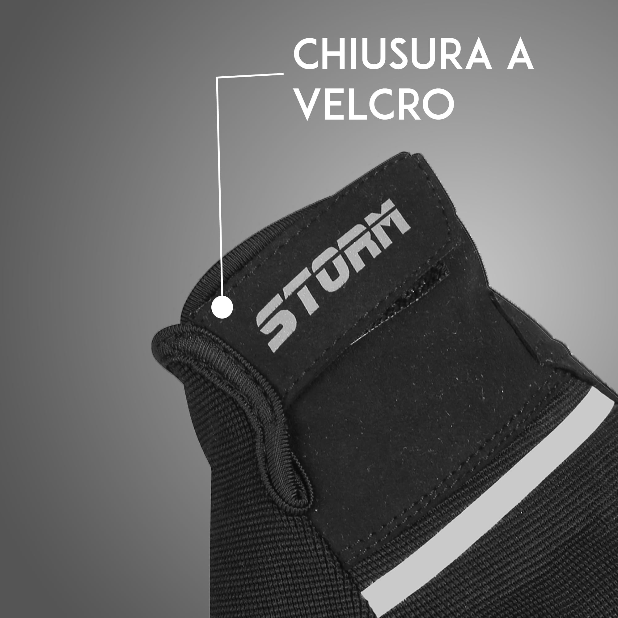 STORM Guanti da moto Estivi Touch Screen Uomo Donna Guanti da Guida Traspiranti con Protezioni per le Dita Guanti da Corsa Fuoristrada