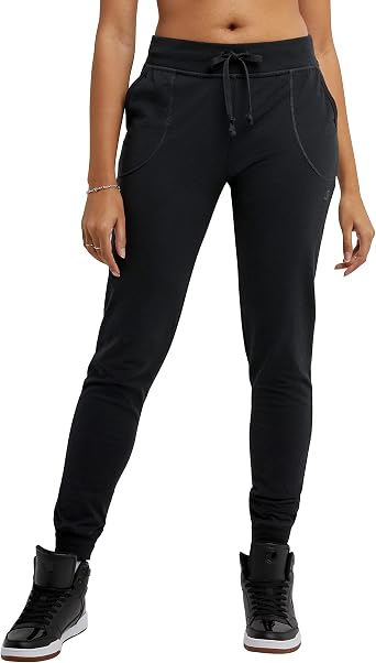 Champion Women's Jersey Jogger Sweatpants