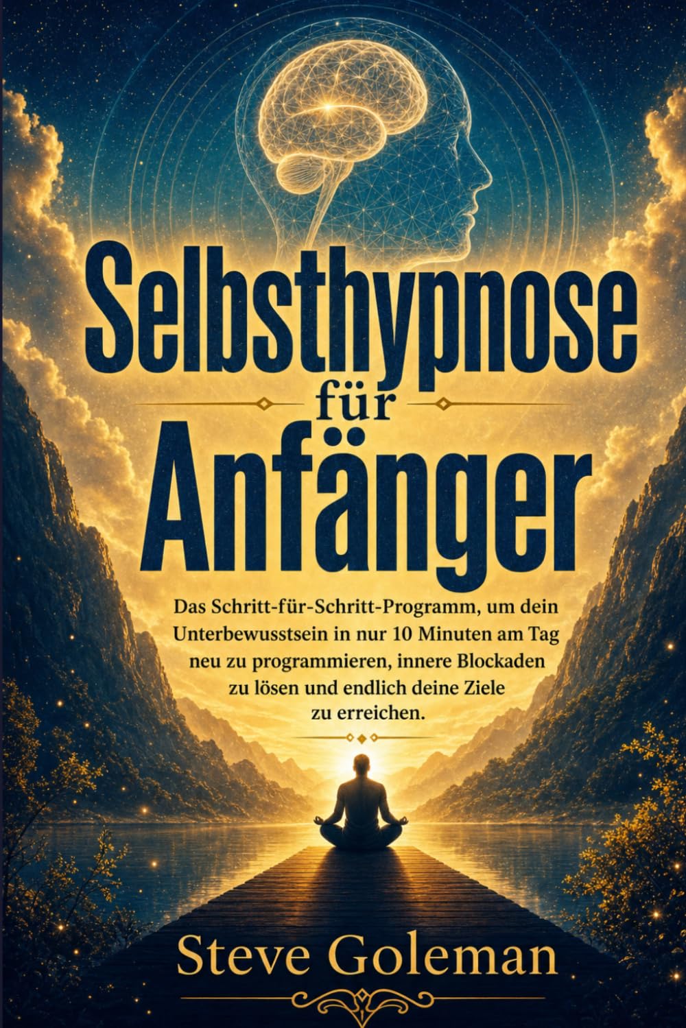 Selbsthypnose für Anfänger: Das Schritt-für-Schritt-Programm, um dein Unterbewusstsein in nur 10 Minuten am Tag umzuprogrammieren, innere Blockaden aufzulösen und endlich deine Ziele zu erreichen.