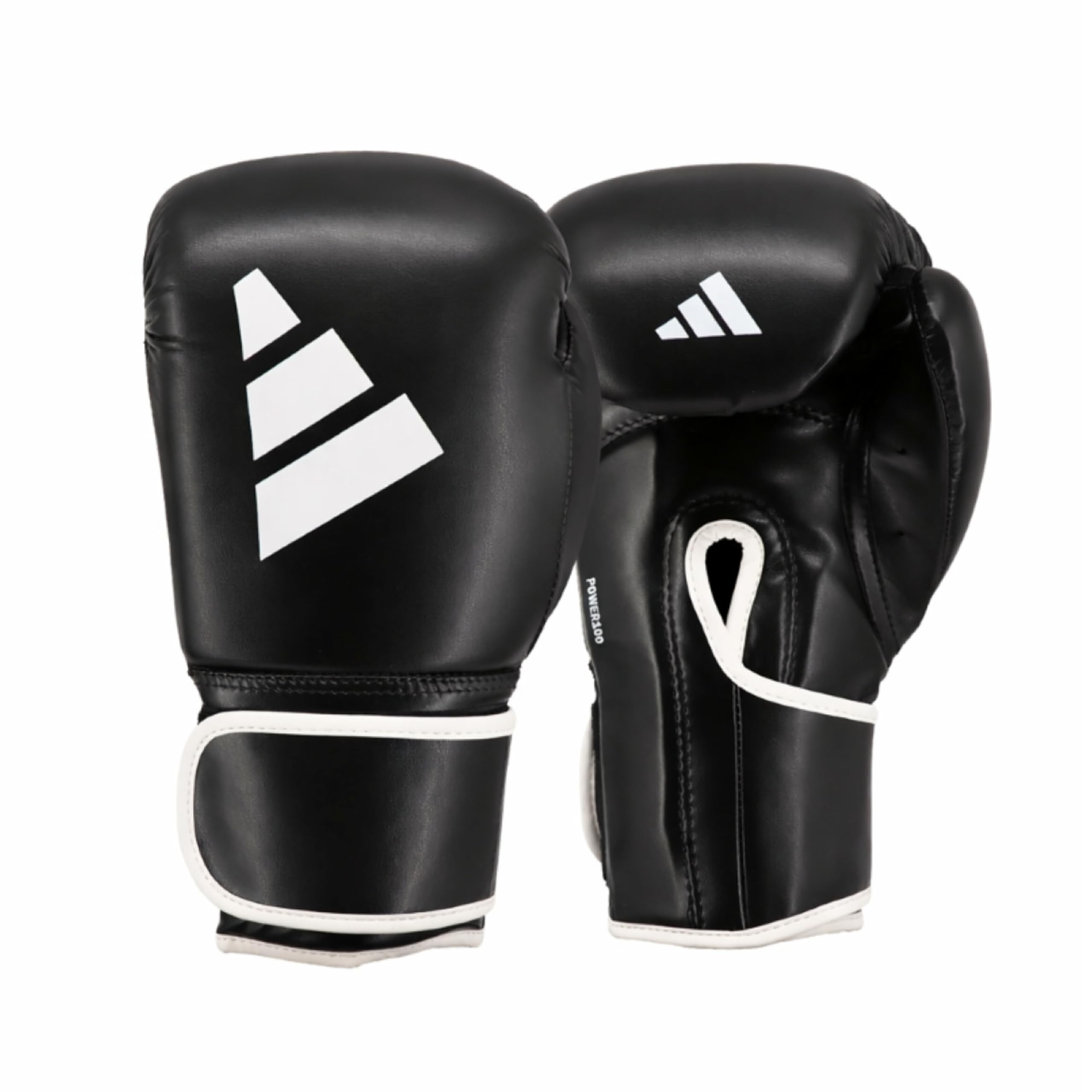 Amazon | (Black / White, 300ml) - Adidas Hybrid 100 Boxing Gloves
