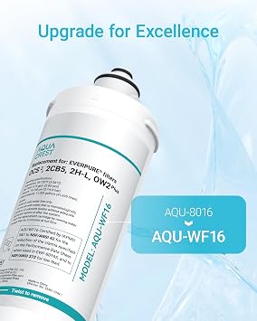 AQUA CREST OCS2 Under Sink Water Filter, Replacement for Everpure EV9618-02