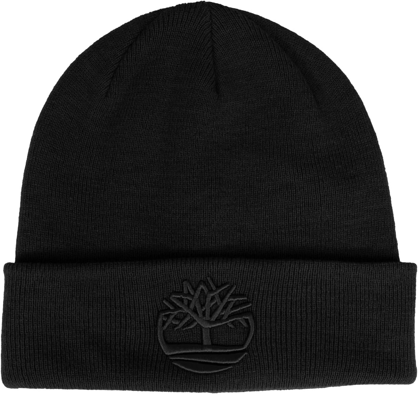 Timberland Men’s Tonal 3D Embroidery Beanie - Soft Knit Winter Hat, Raised Logo, Warm Stretch Fit for Cold Weather Wear - Image 3