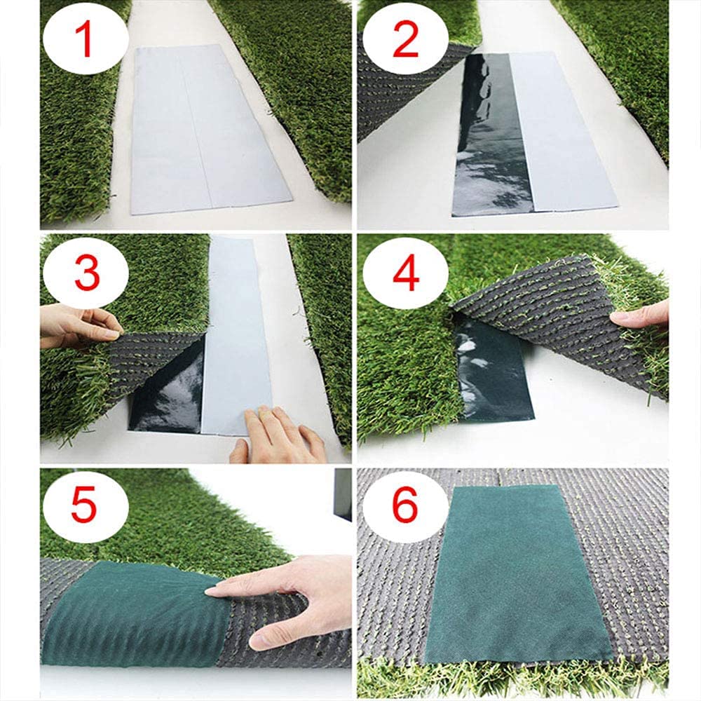 Sztuczna trawa taśma łącząca 15 cm x 10 m, samoprzylepna taśma do murawy