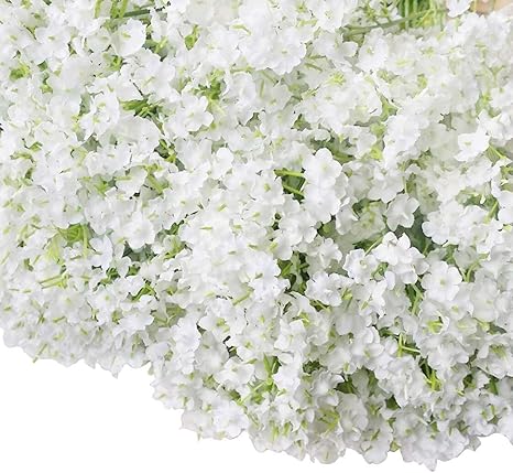 Amazon Com Bringsine Baby Breath Gypsophila Wedding Decoration White Colour Pu Flowers 30 Pieces Lot Home Kitchen Amazon Com Bringsine Baby Breath Gypsophila Wedding Decoration White Colour Pu Flowers 30 Pieces Lot Home Kitchen