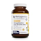 Metagenics OmegaGenics EPA-DHA 500 - High Potency Fish Oil Supplement for Cardiovascular Health* - Sustainably Sourced & Purity Tested - Non-GMO & Gluten-Free - 120 Softgels