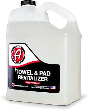 Adams Polishes Microfiber Towel & Pad Cleaner - Keep Your Detailing Cloths, Applicators, Pads Bright and Soft to Ensure a Scratch Free Surface - Tough on Grime, Gentle on Microfiber & Pads