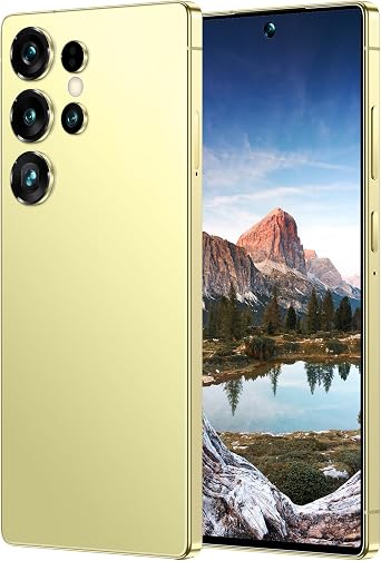 L25 Ultra 6.8" Android 14 5G Smartphone 108MP+78MP Dual Camera 7800mAh Battery 12GB+512GB Stylus Pen 12-Core Processor Gold