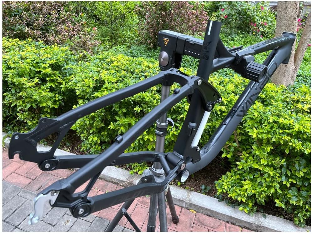 HIMALO Full Suspension MTB Frame 26/27.5er Trail Mountain Bike Frame 17'' Aluminium