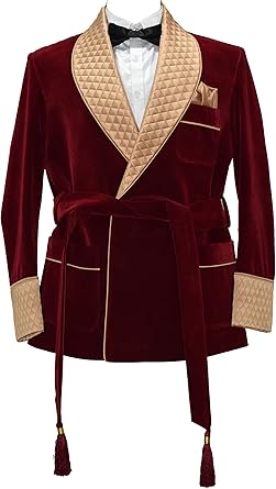 smoking jacket robe amazon