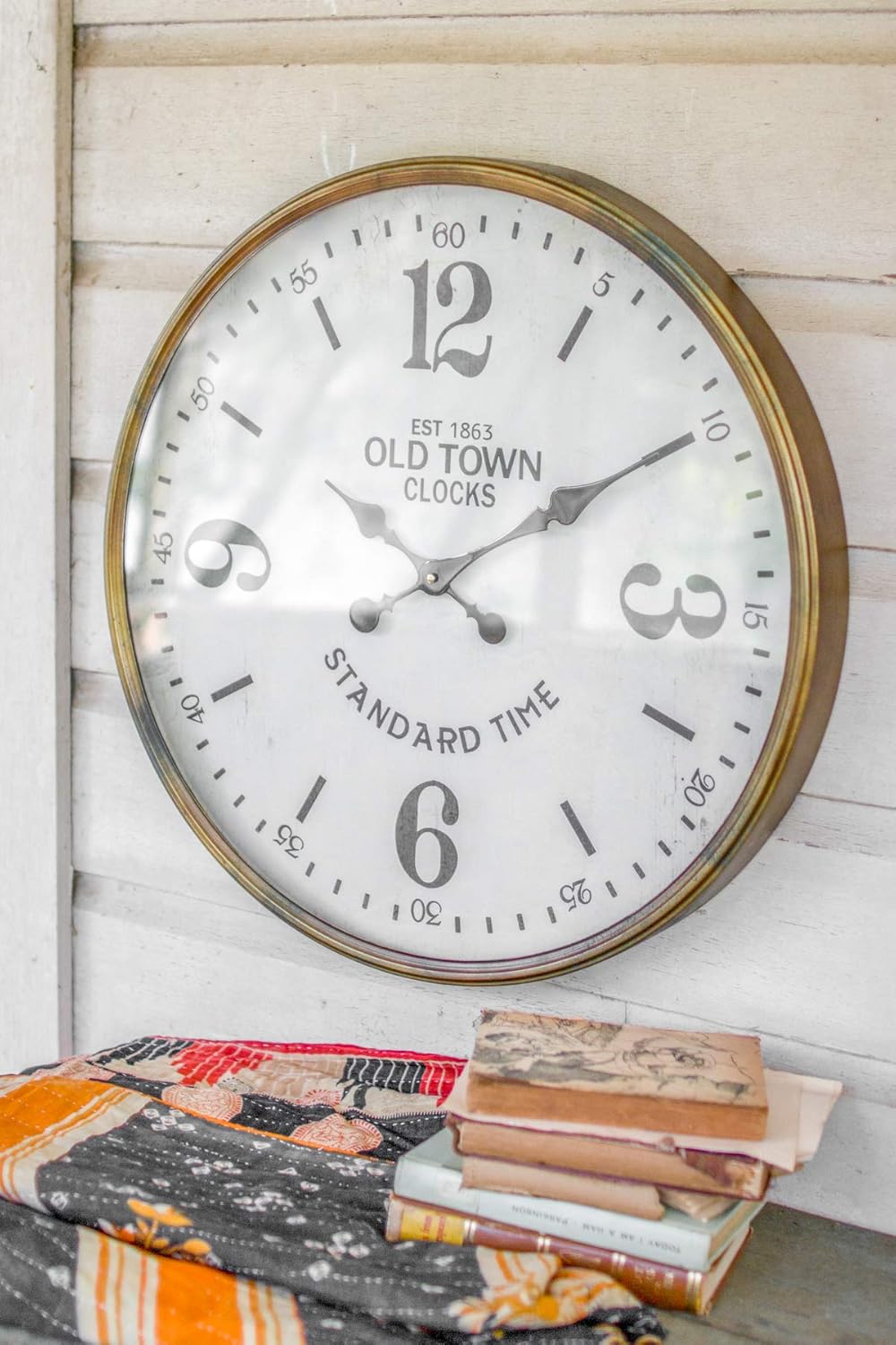 Kalalou Old Town Station Clock, One Size, Multicolored