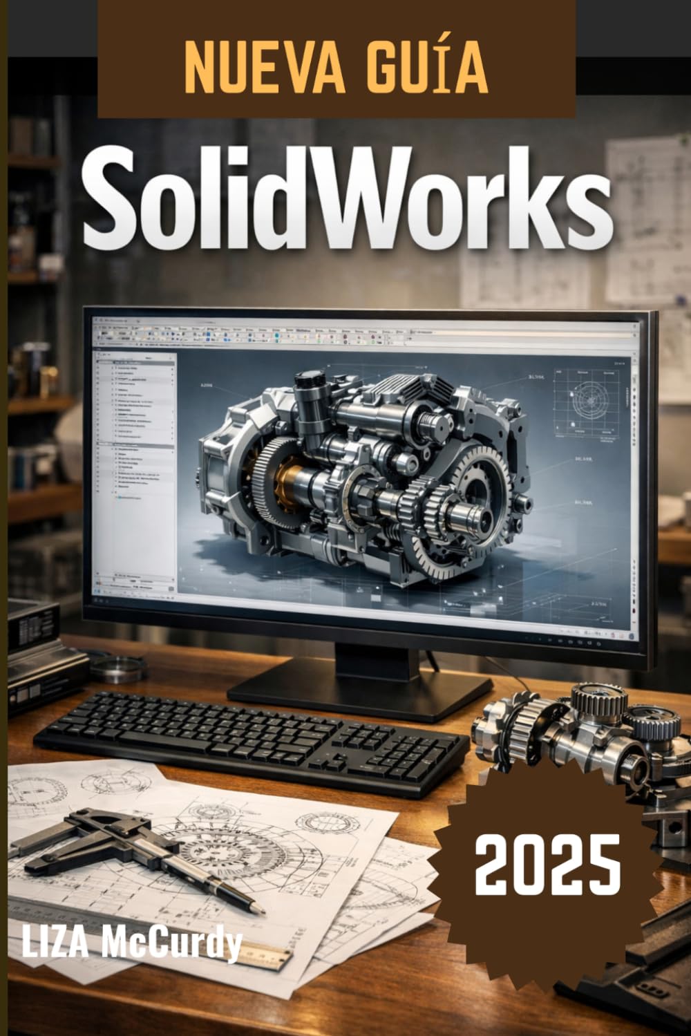 SolidWorks Guía del usuario 2026: Aprende diseño de ingeniería profesional desde los conceptos básicos hasta la automatización experta con proyectos del mundo real.