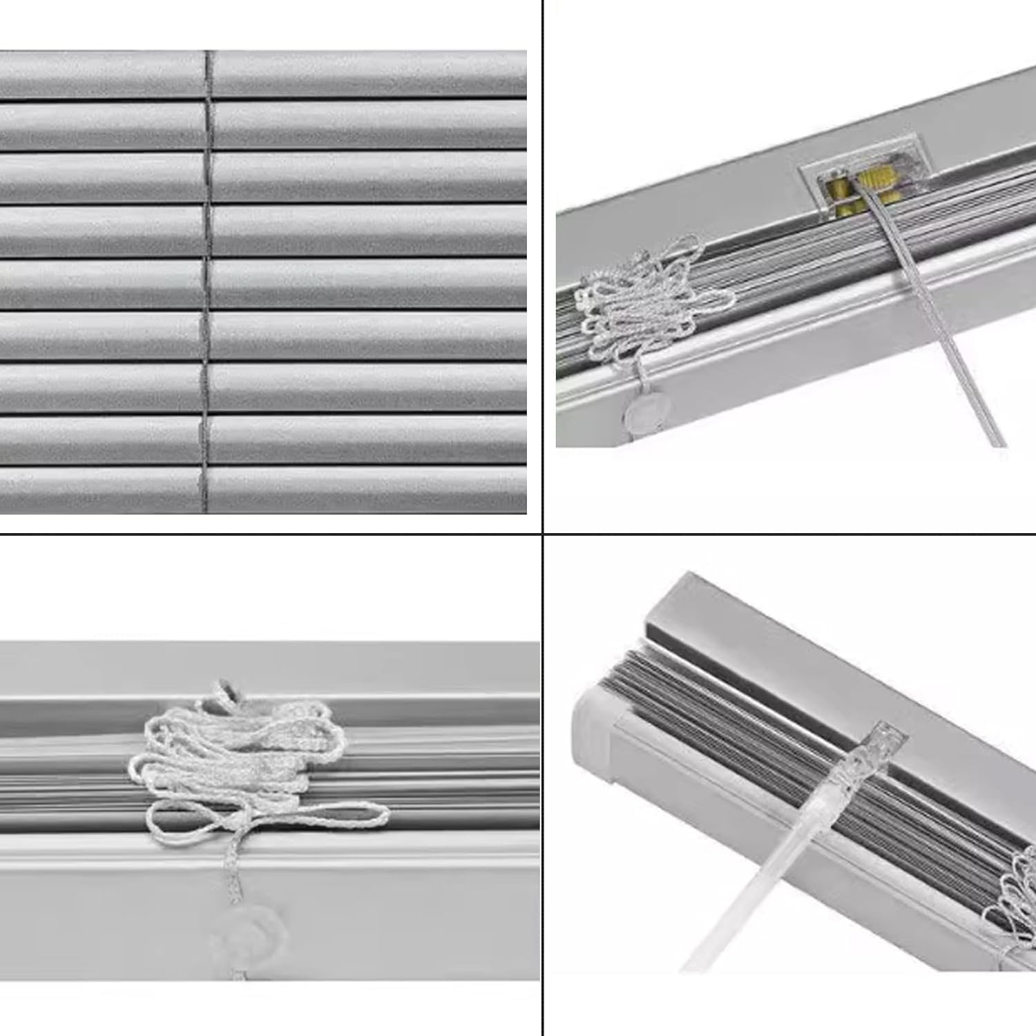 Aluminiowe żaluzje – niewiercące cienie na poziomie wody do okien, wodoodporne płyty aluminiowe 25 mm do lekkich rozmiarów
