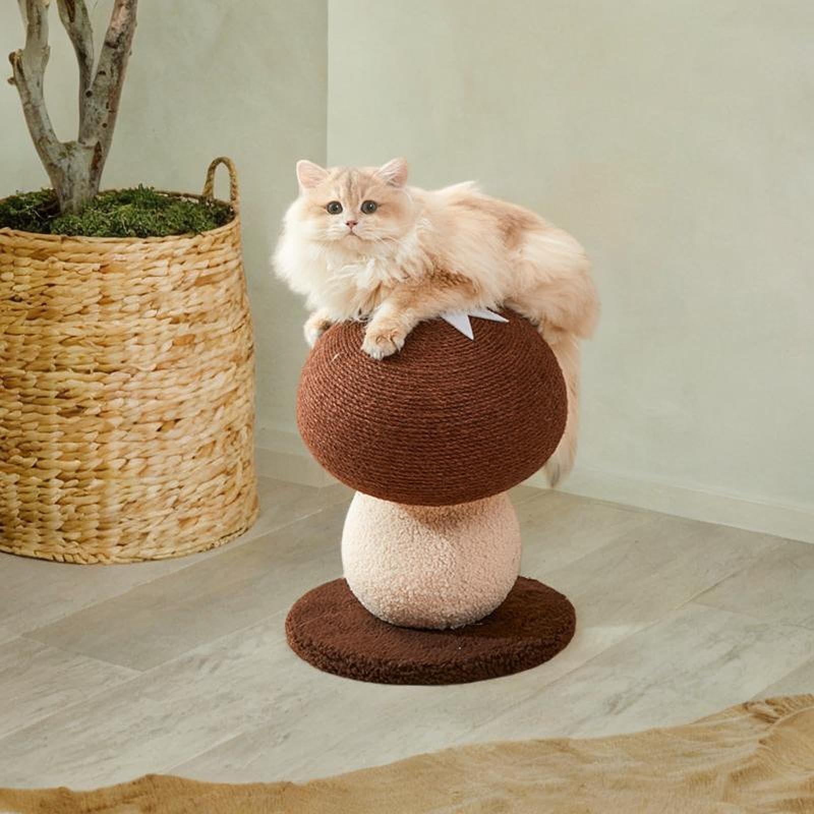 Rascador para Gatos Los Juguetes rascadores para Gatos Permiten Que los disfruten rascando y trepando Mientras brindan un Entorno Seguro para los