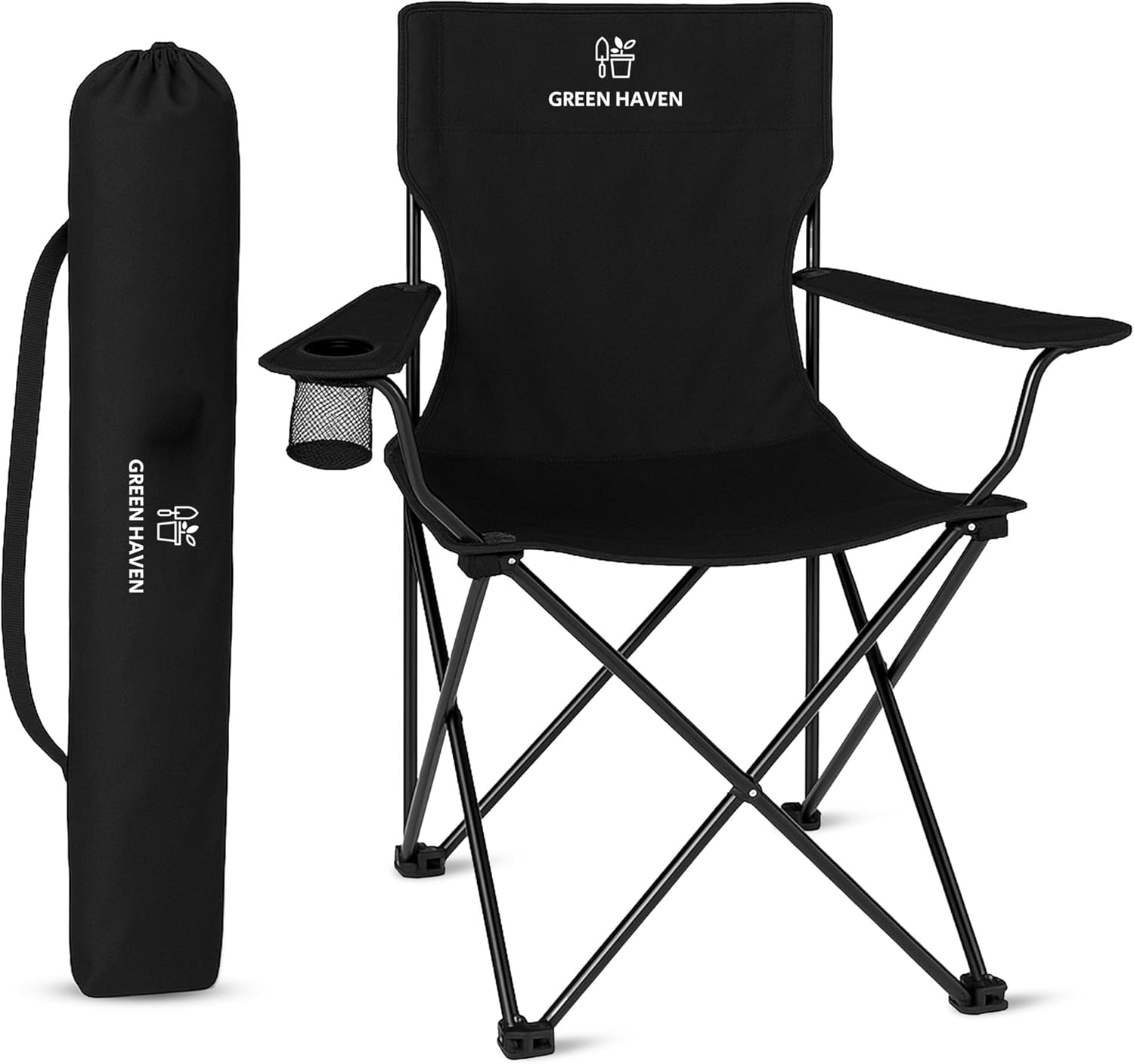 Green Haven Folding Camping Chair
