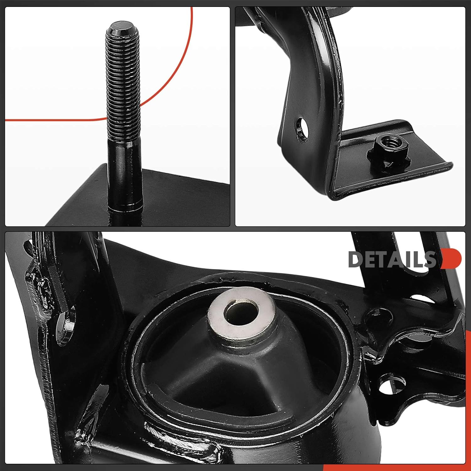 A-Premium Engine Motor Mount and Transmission Mount Kit Compatible with Toyota RAV4 2001 2002 2003 2004 2005, 2.0L 2.4L, Automatic Transmission, 3-PC Set, Replace# 1237128031, 1237128130