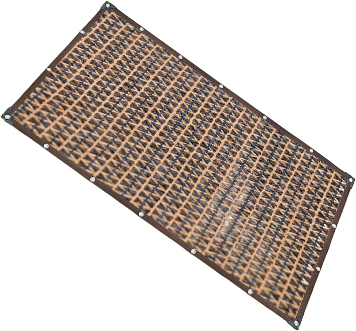 Sun Shade Cloth Outdoor Net Tarp with Reinforced Grommets for Patios Greenhouses Kennel Covers Sun Protections Easy Install Greenhouses Tarp