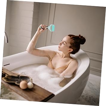 Handheld Roller Stick Cell Tool Plastic Relaxing Acupressure Roller for Face Body Random Color