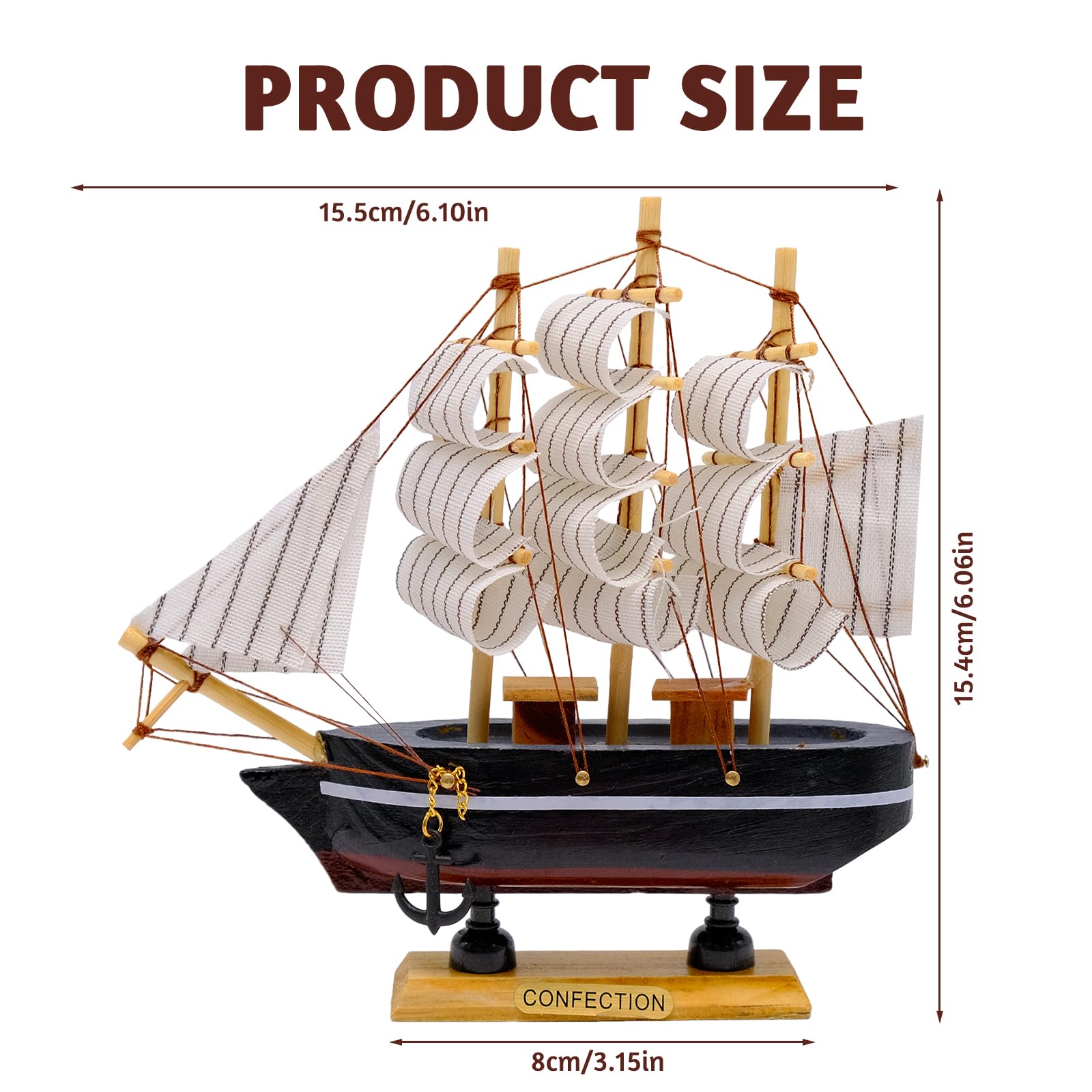 Fahibin Sailboat model decoration - Image 2