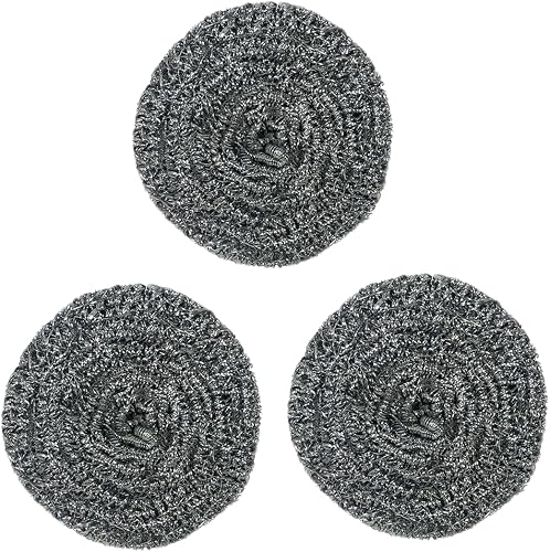 UTP Dish Washing Wire 2+1 Pack – Heavy Duty Steel Scrubbers for Pots, Pans & Tough Grease Removal – RBT126